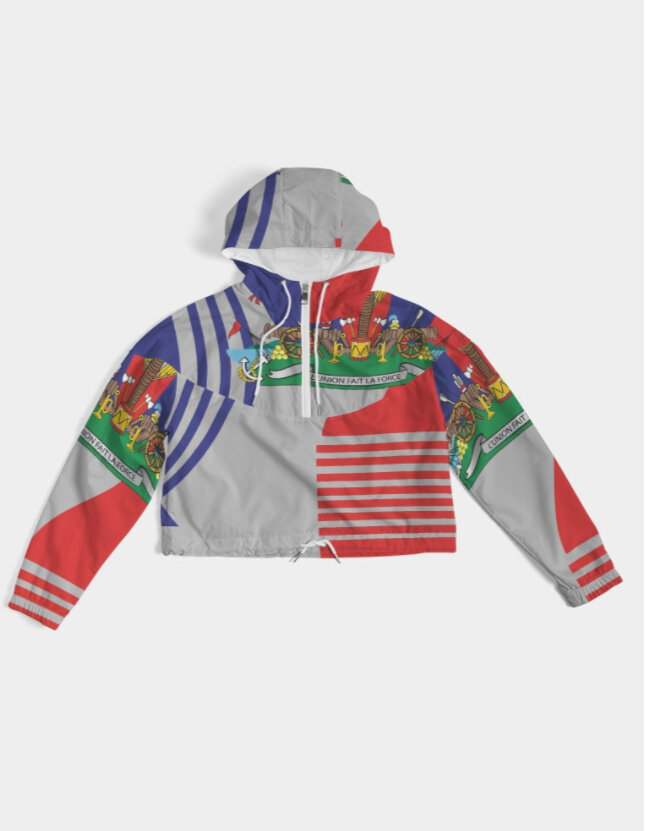The Koulè Collection | Jever Women's Cropped Windbreaker