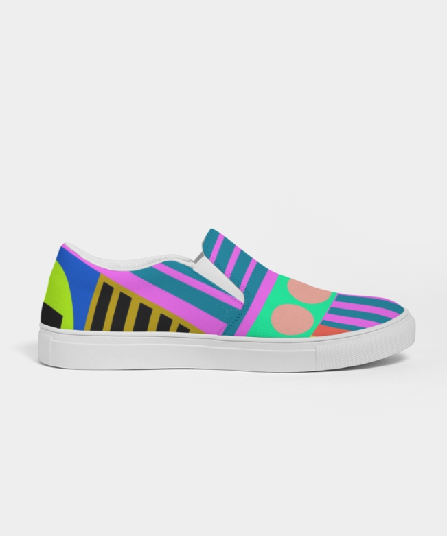 Pop Art Collection Men's Slip-On Canvas Shoe
