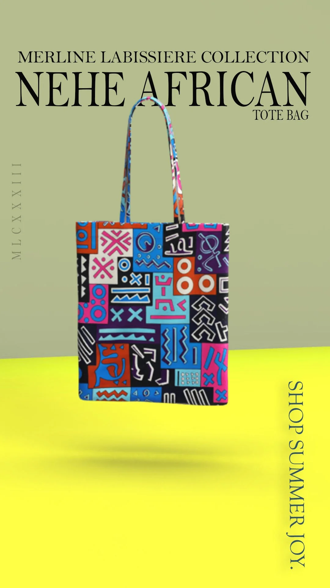 Shop Nehe African Tote bag 