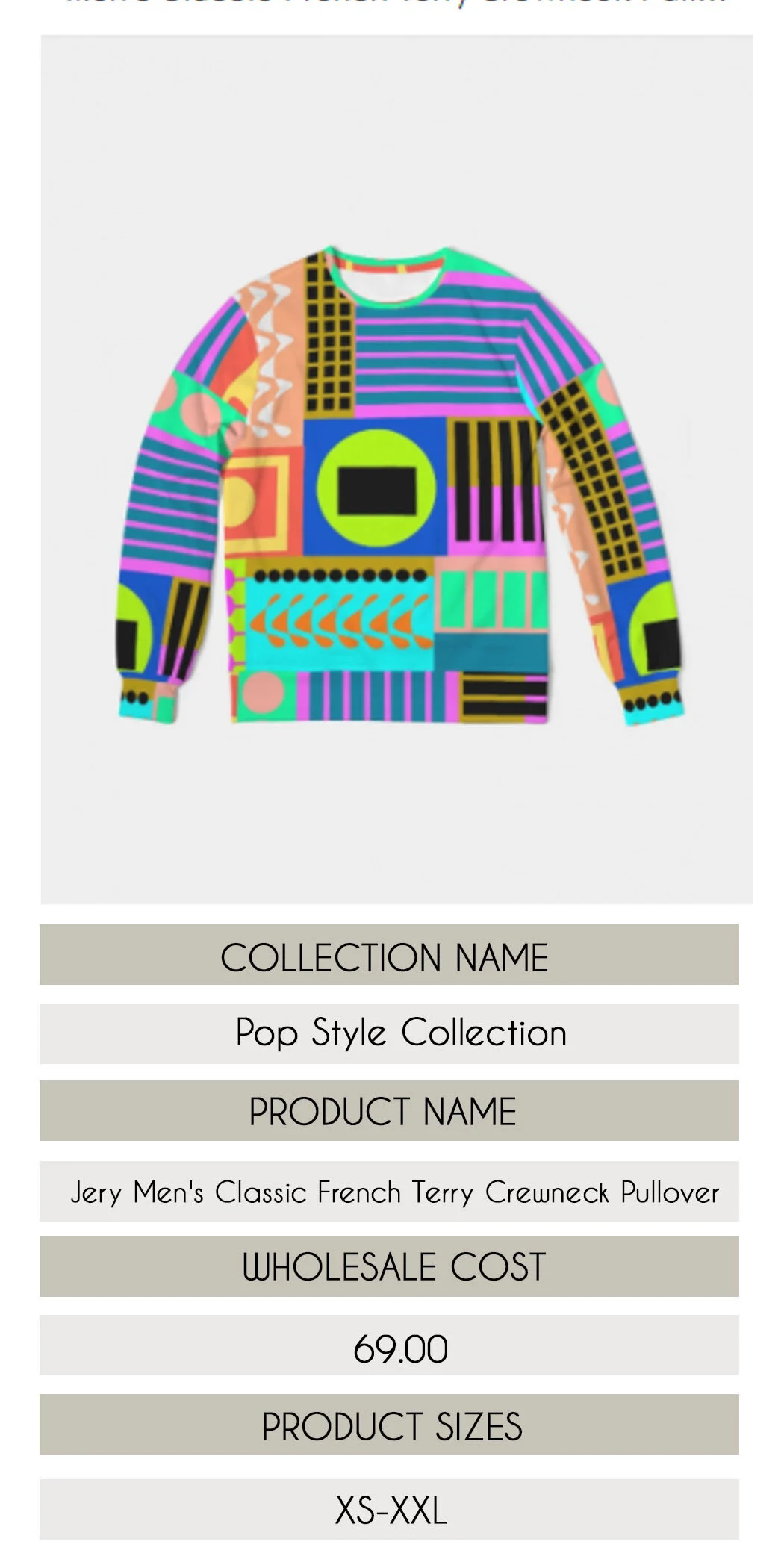 Jery Men's Classic French Terry Crewneck Pullover.jpg