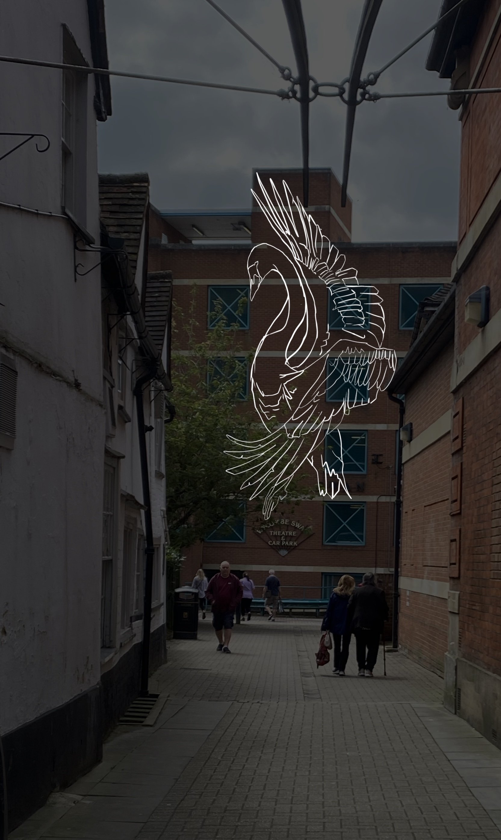 Outline adapted to architecture