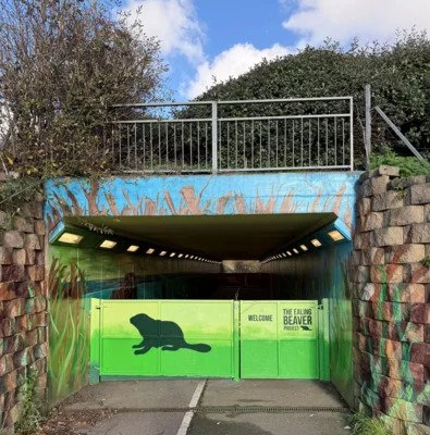 Entrance with Dam (Stage 1) and Wayfinding (Stage 3)