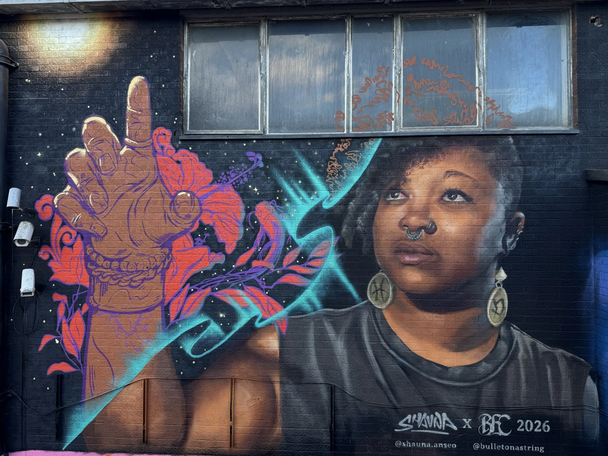 The Veil | (2026) Collaboration with Bullet on a String - Hackney Wick, London
