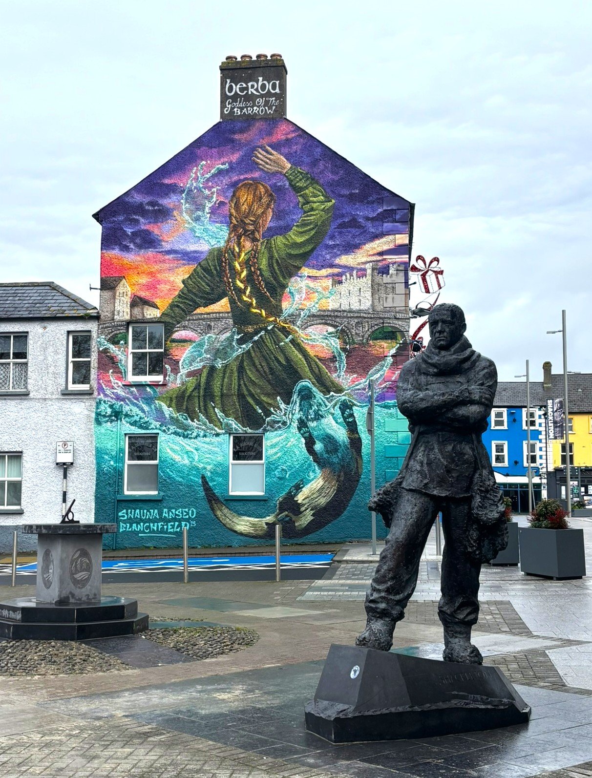 Berba: Goddess of the Barrow (2025) Athy, Ireland - Commissioned by Kildare County Council. 