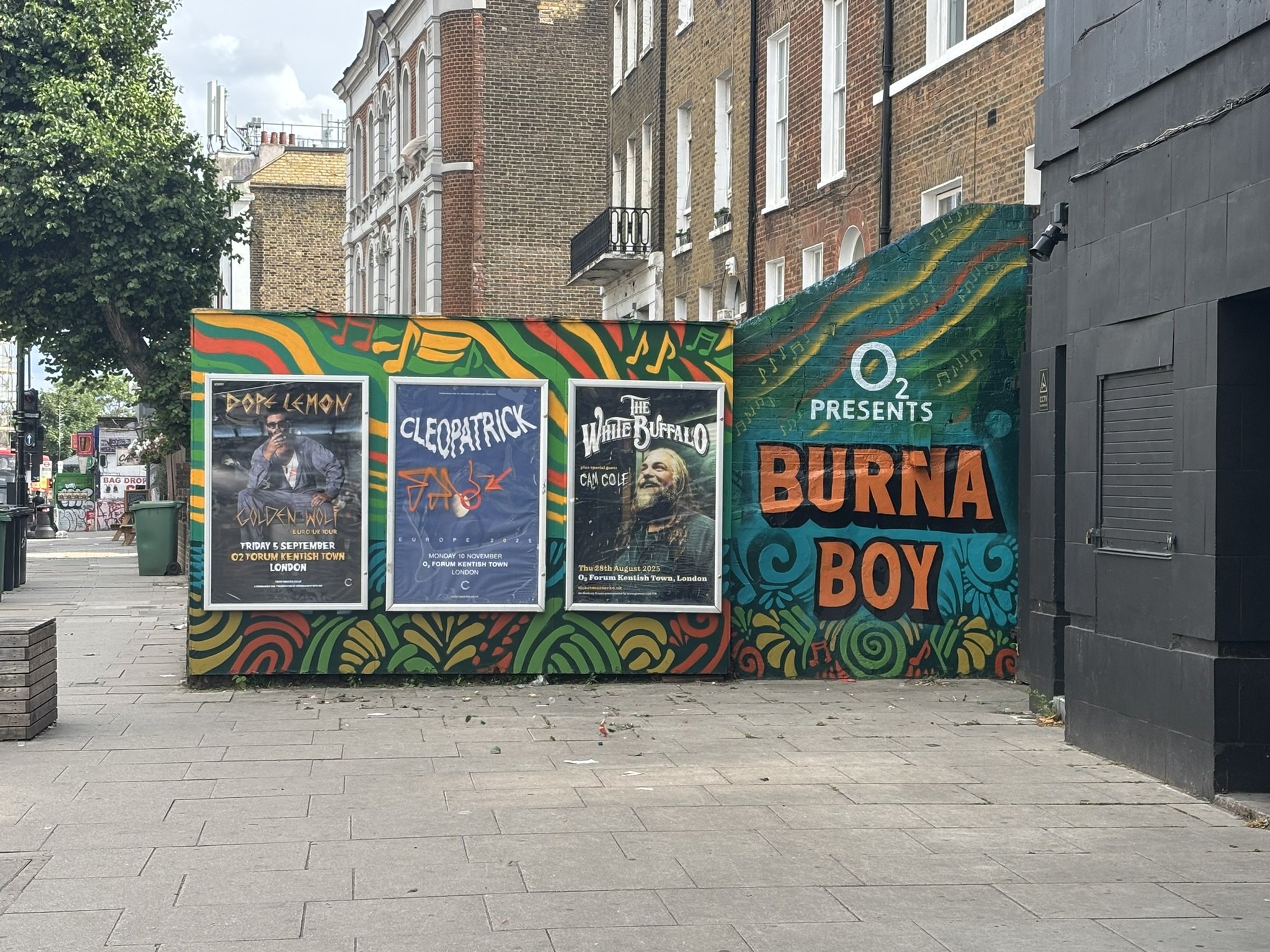Burna Boy for O2 Presents