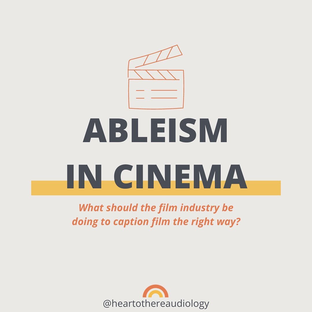 I was contacted by @hajayyy who is working on a beautiful project for her dissertation which is about ableism in cinema. Because of cinemas and productions refusing to work towards captions and providing more detailed subtitling, a big community of m
