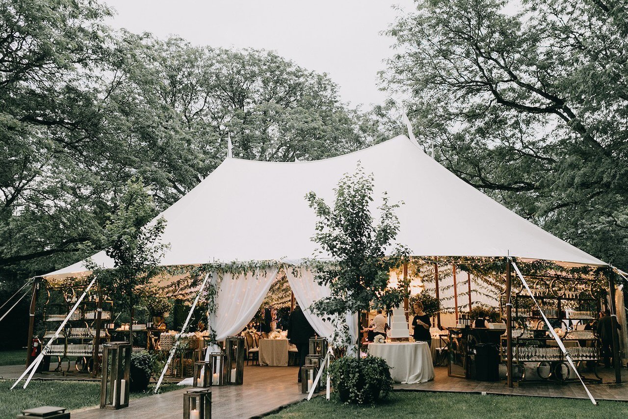  Maine Seasons Events tented wedding photo by Emily Delamater 