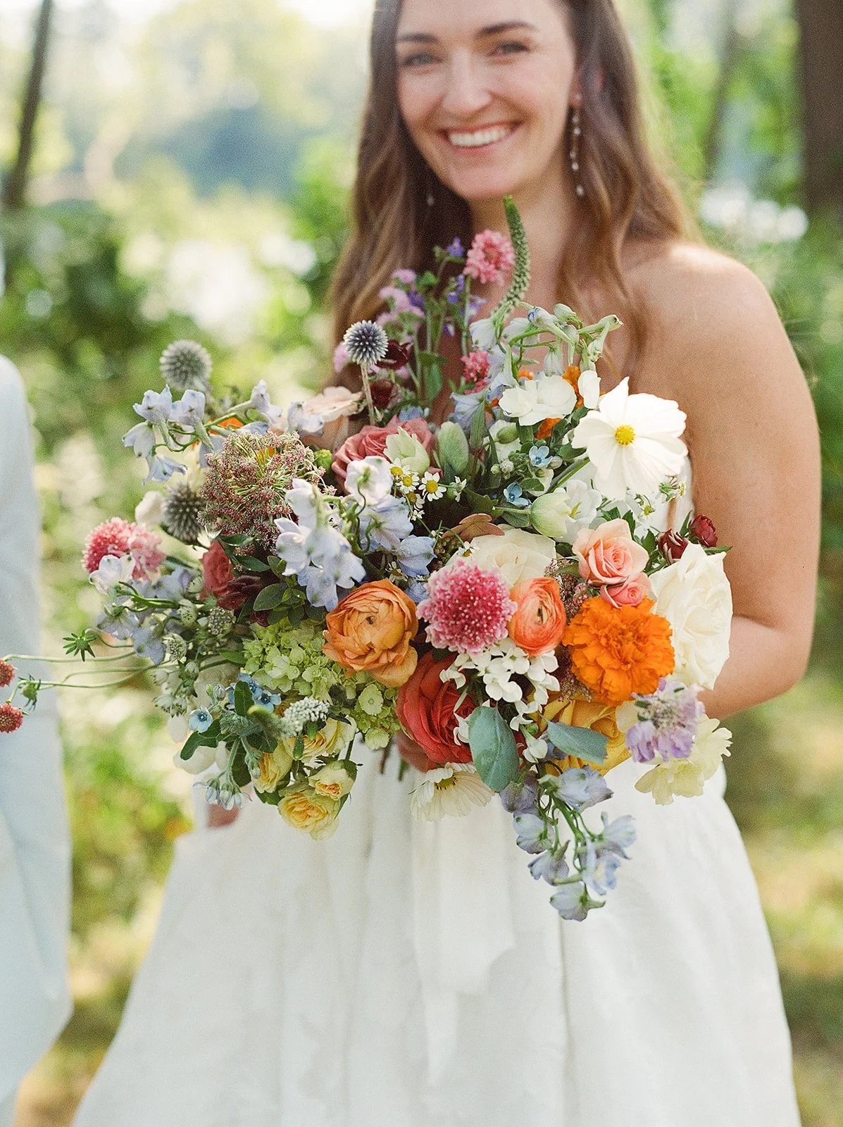  Maine Seasons Events bride bouquet Maine wedding 