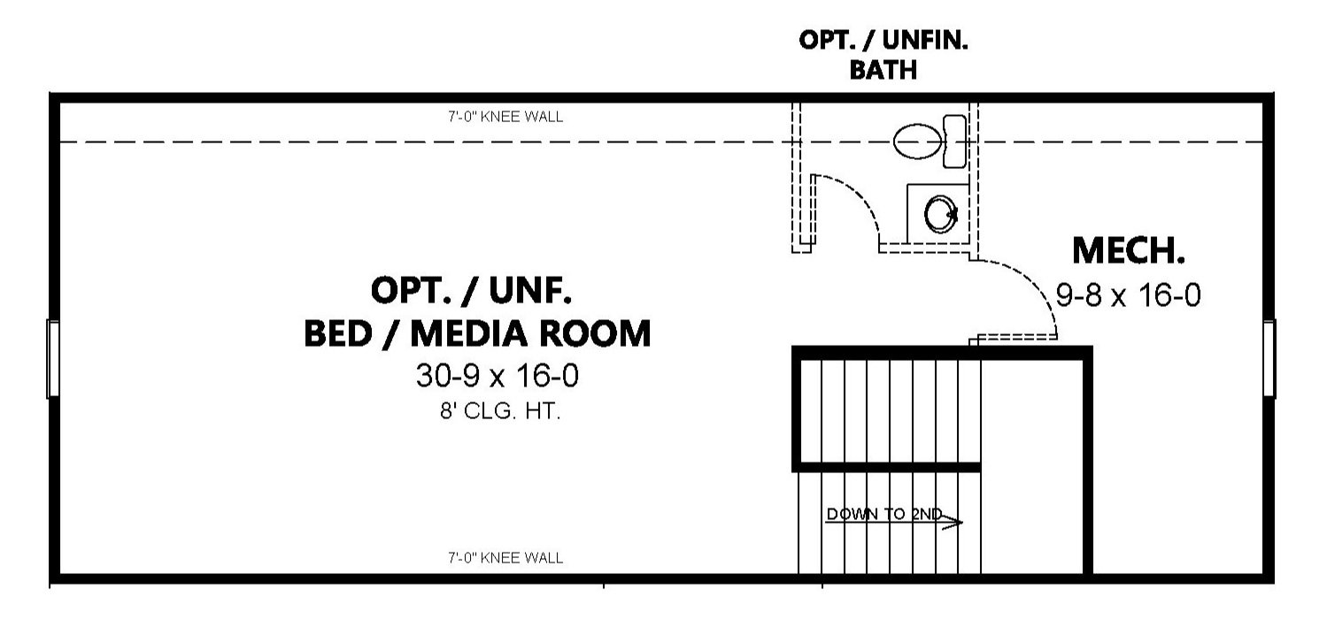 Third Floor (optional/unfinished)