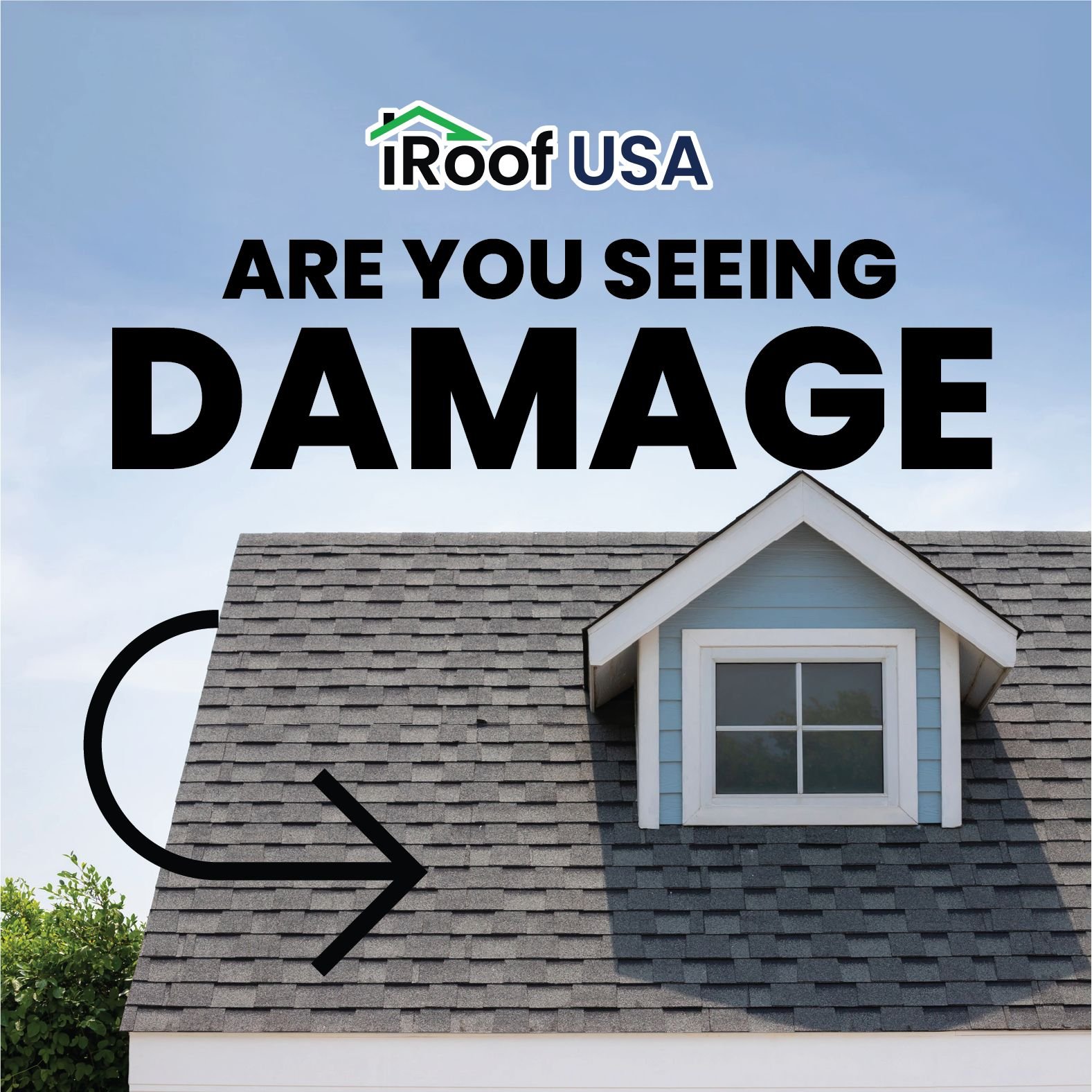 🔍 Notice something off with your roof? It could be more than just an eyesore! 
From shingle streaking to moss growth and missing shingles, these signs of damage can lead to bigger problems if left unchecked. Don't wait&mdash;let's protect your inves