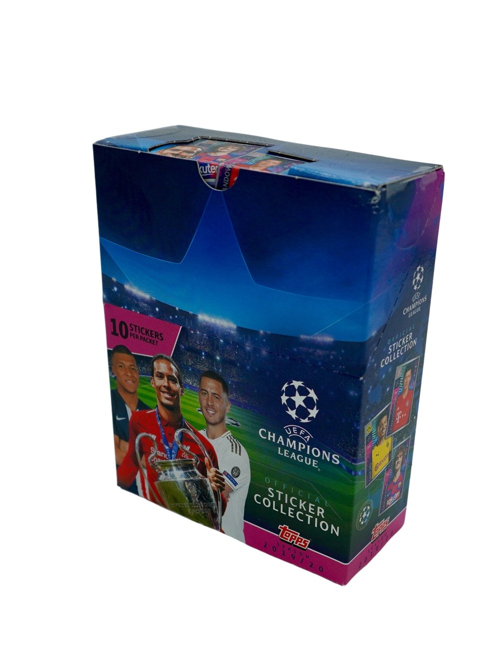 Figurinhas UEFA Champions League 2019/20 - lote com 10 envelopes