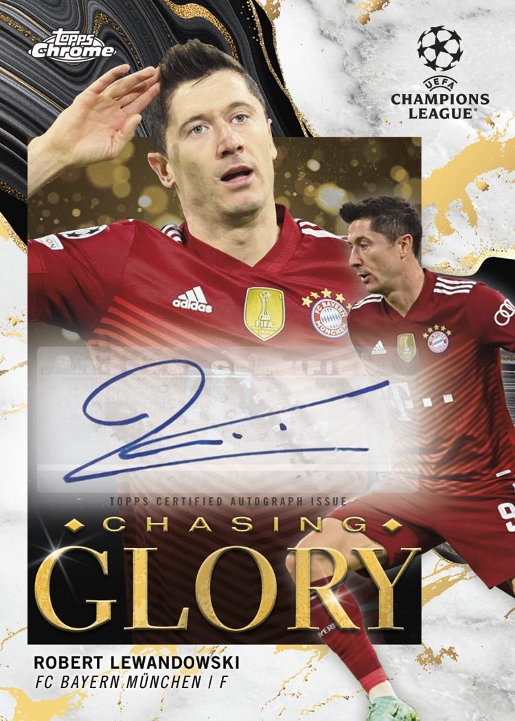 2021-22 Topps Chrome UEFA Champions League Hobby Box — SOCCER CARDS UNITED