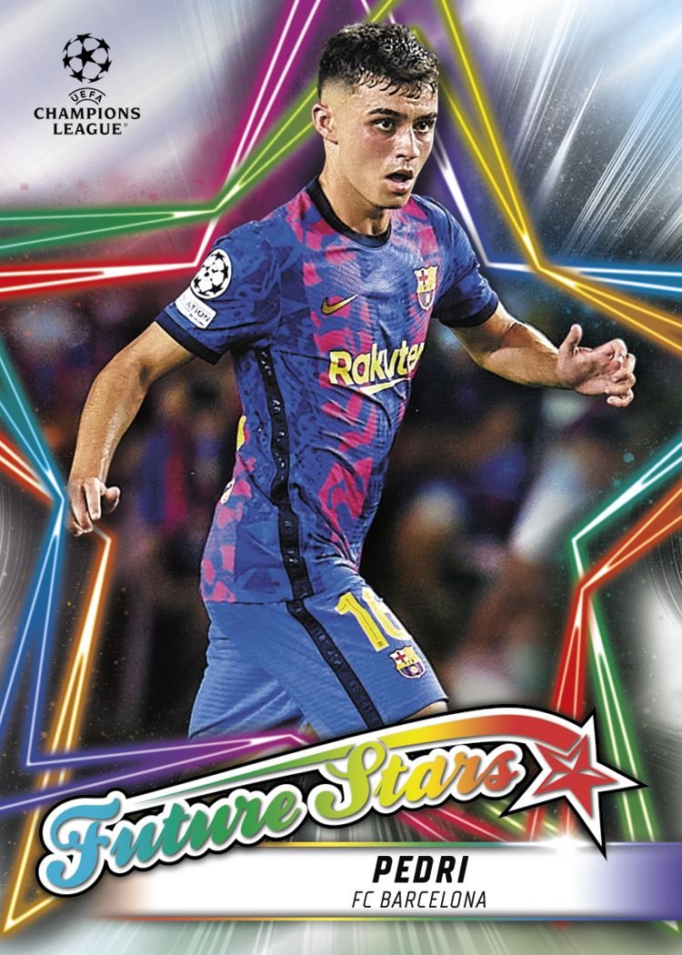 2021-22 Topps Chrome UEFA Champions League Hobby Box — SOCCER