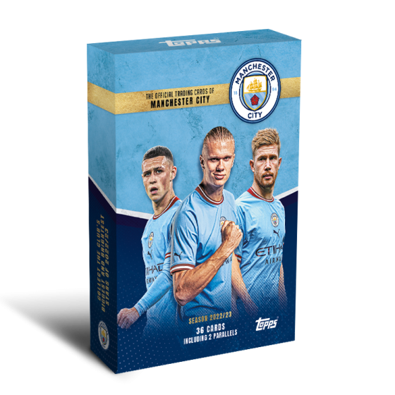 Topps Manchester City 22/23 Team Set Box — SOCCER CARDS UNITED
