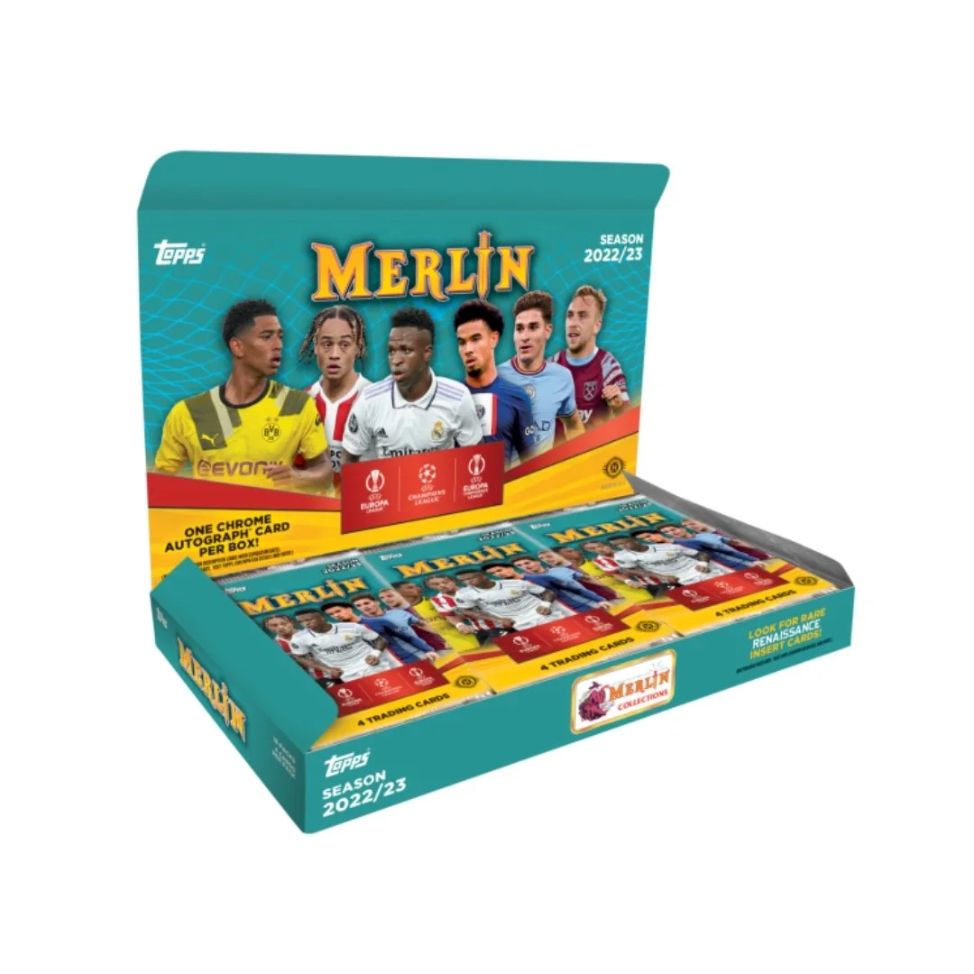 2023 Topps UEFA Merlin Hobby Box — SOCCER CARDS UNITED