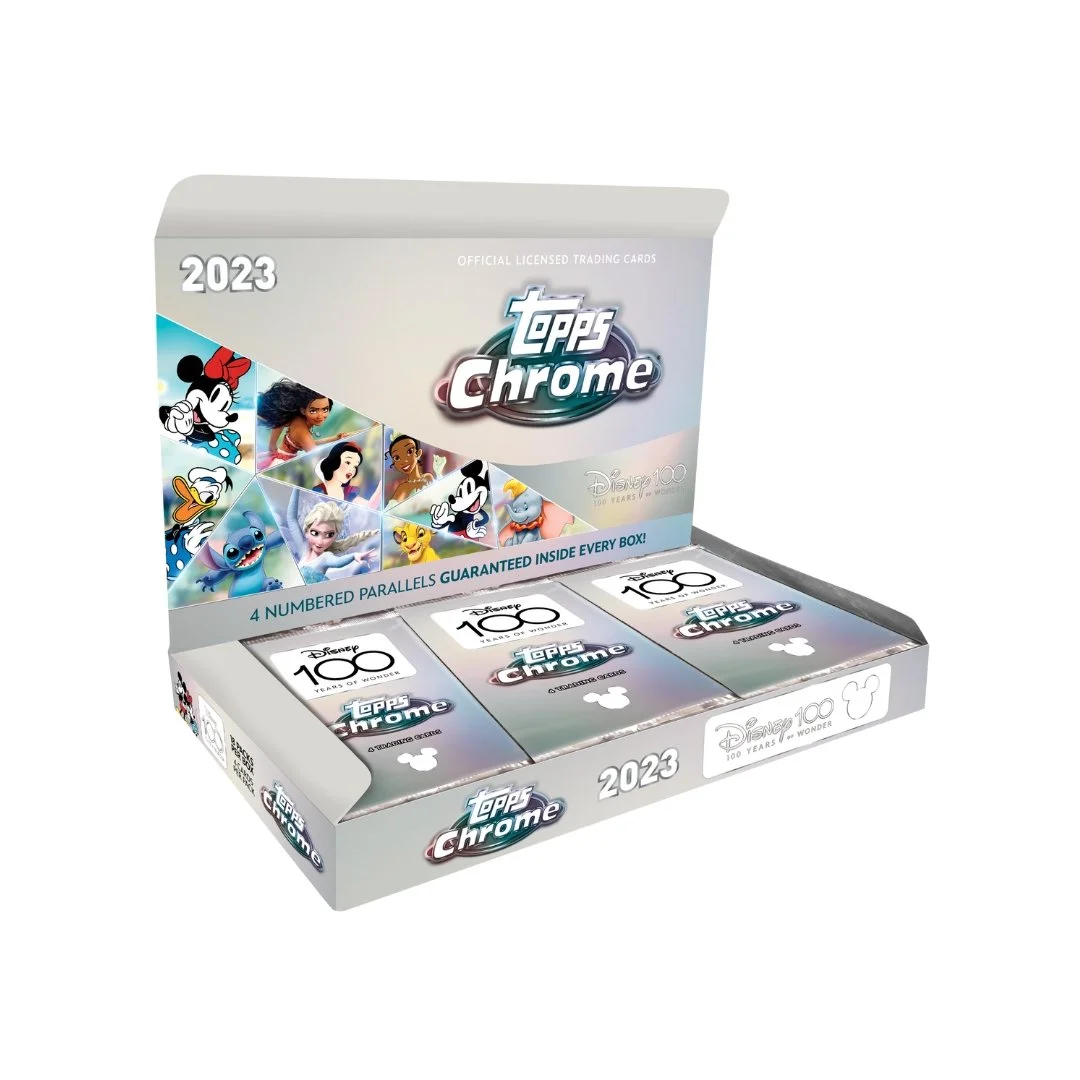 Topps Chrome Disney 100 Hobby Box — SOCCER CARDS UNITED