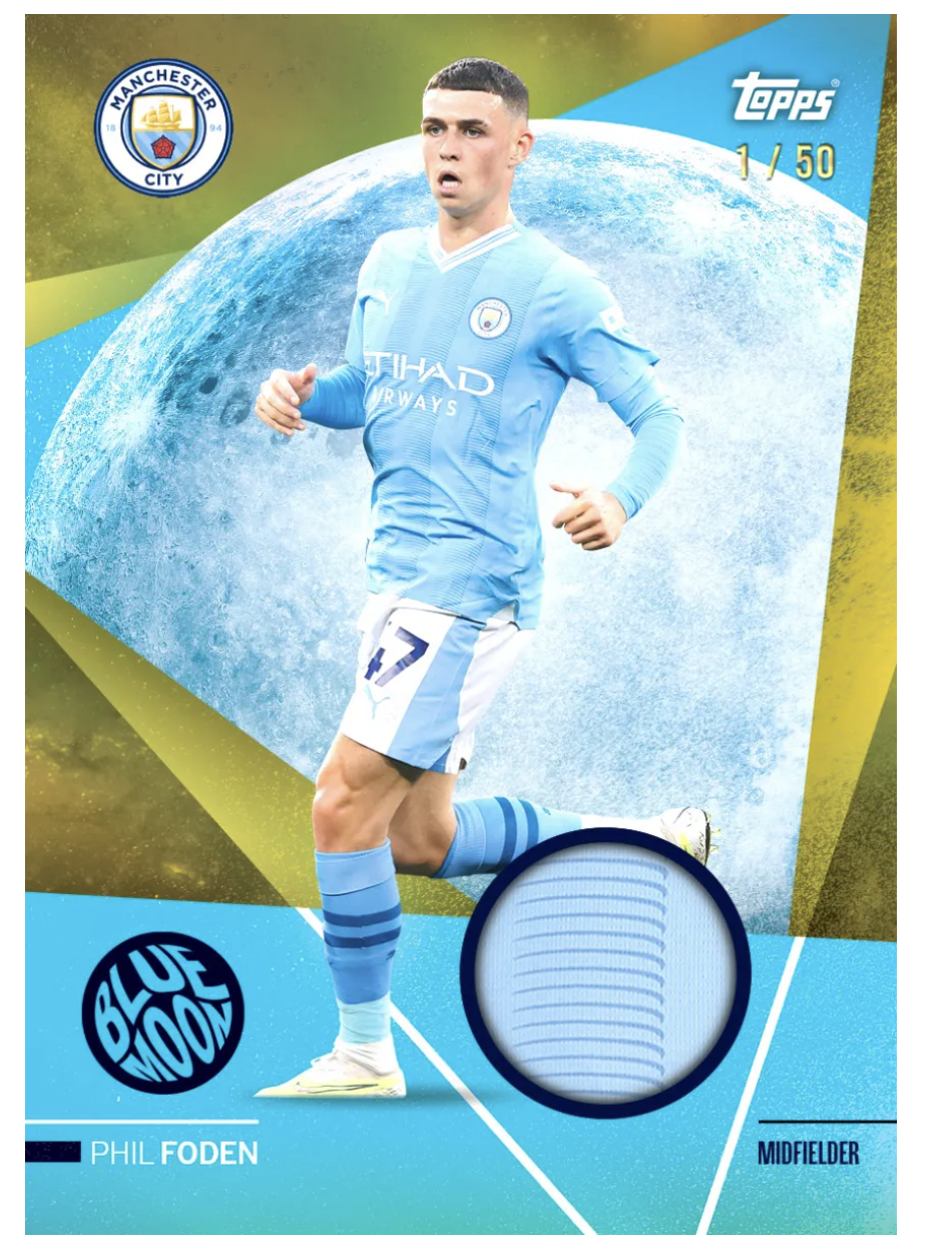 Topps Manchester City FC Official Team Set 23/24 — SOCCER CARDS UNITED