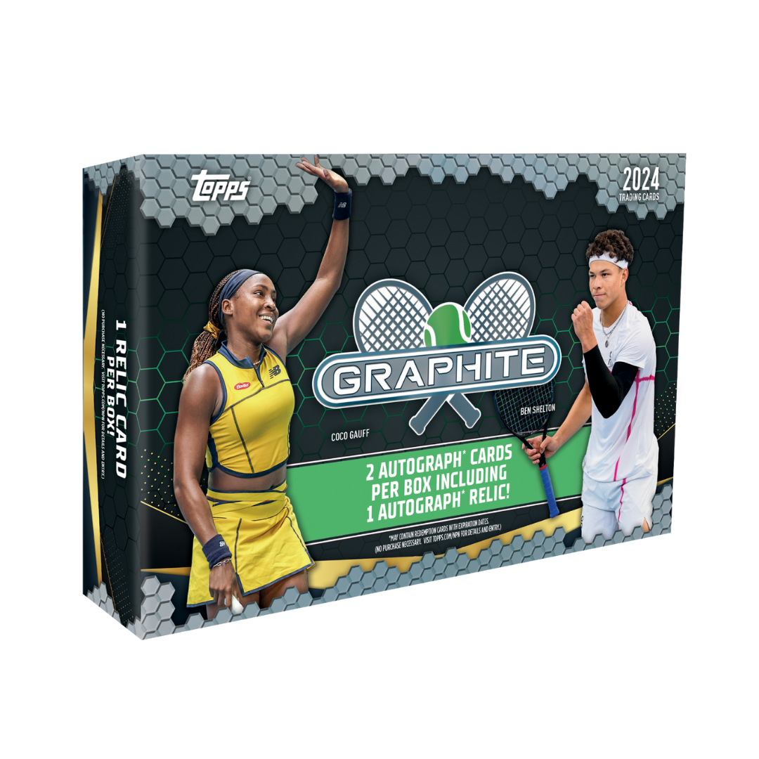 2024 Topps Graphite Tennis - Hobby Box — SOCCER CARDS UNITED