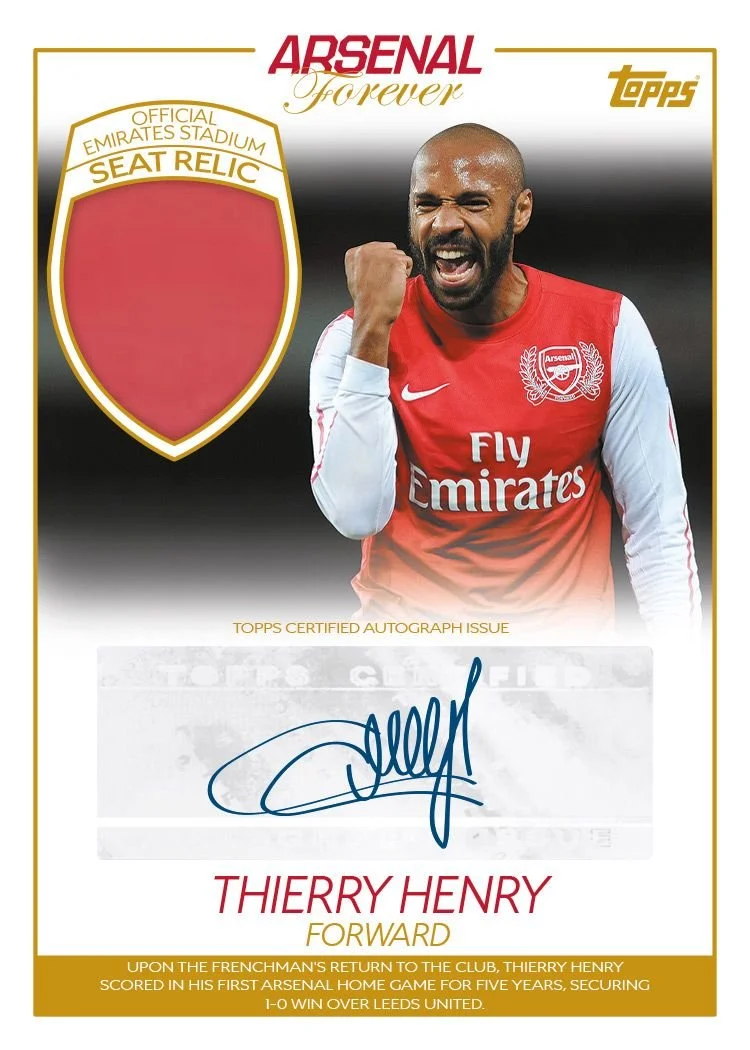 ②国内未販売 Topps おお Arsenal Forever 2024 アーセナル