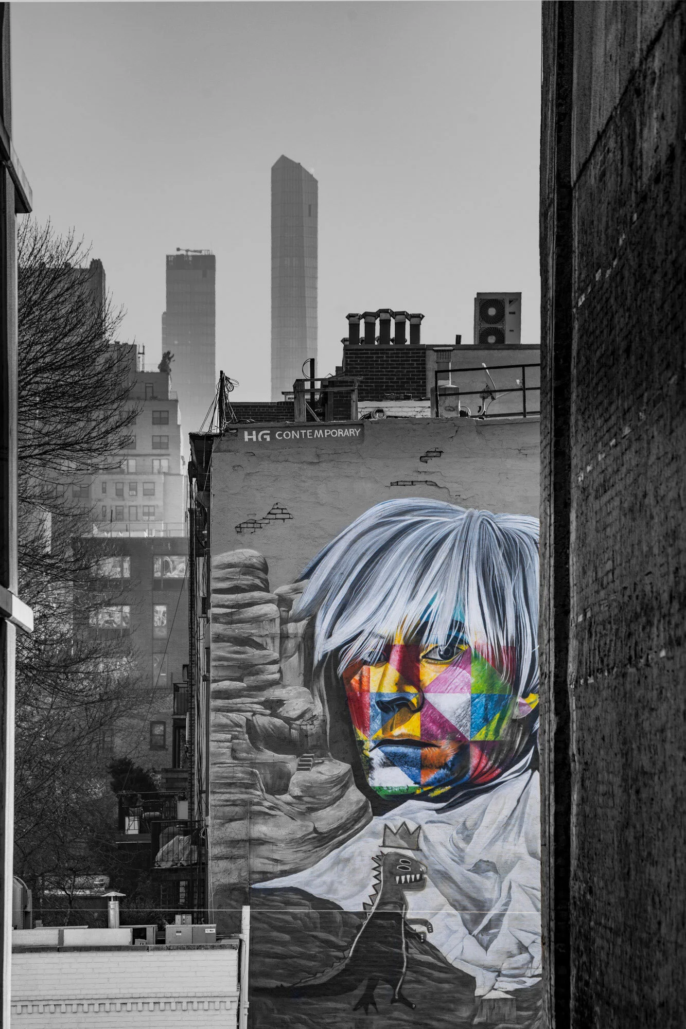 Warhol from the Highline, New York City             [Order Ref: NY 003]