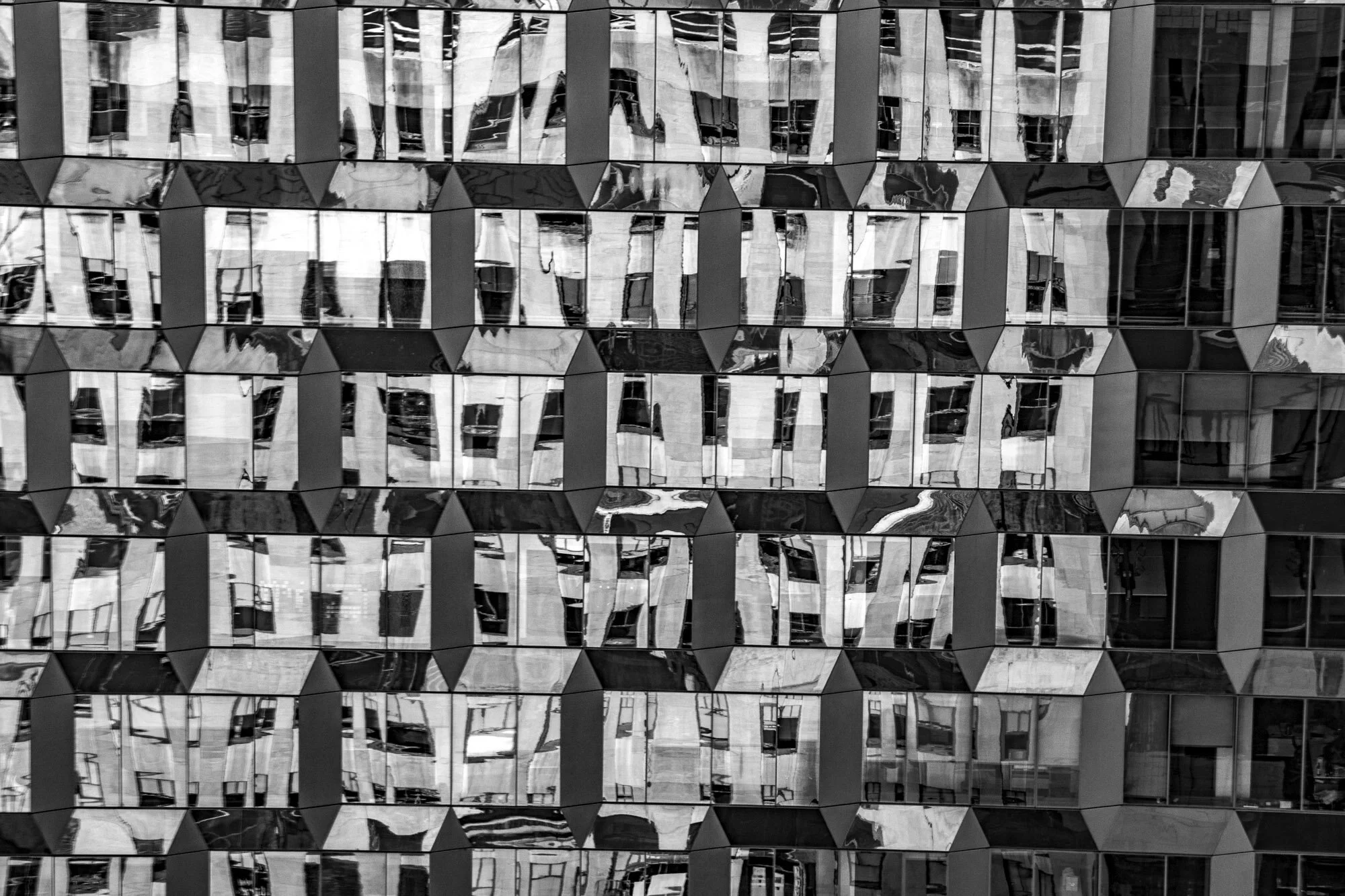 Reflections of Highrise, New York City                          [Order Ref: NY 009]