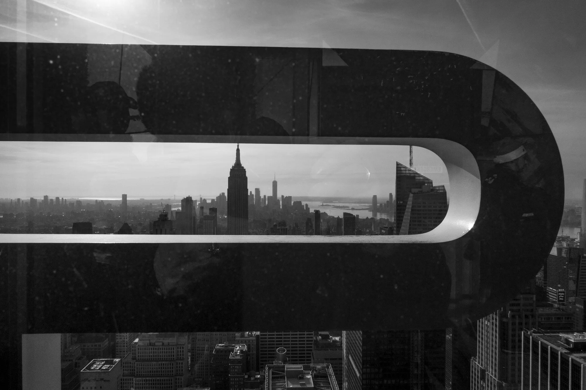 Empire State from the Rockefeller Center, New York City                           Order Ref: NY 008