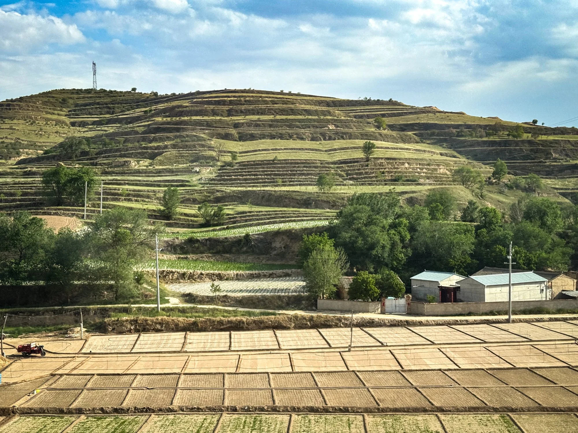 Views from the Bullet Train: Xian to Lanzhou