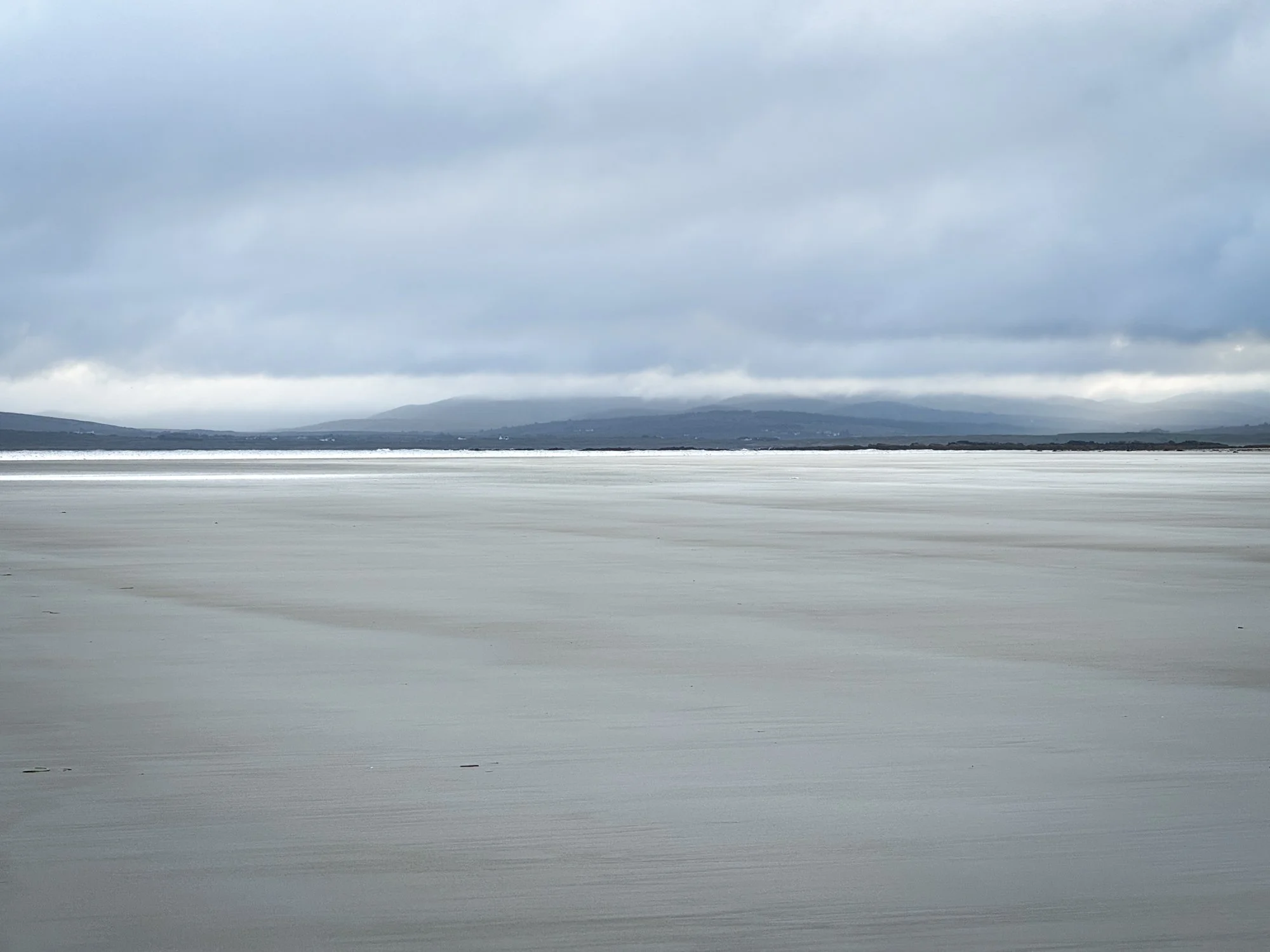 The wind builds up