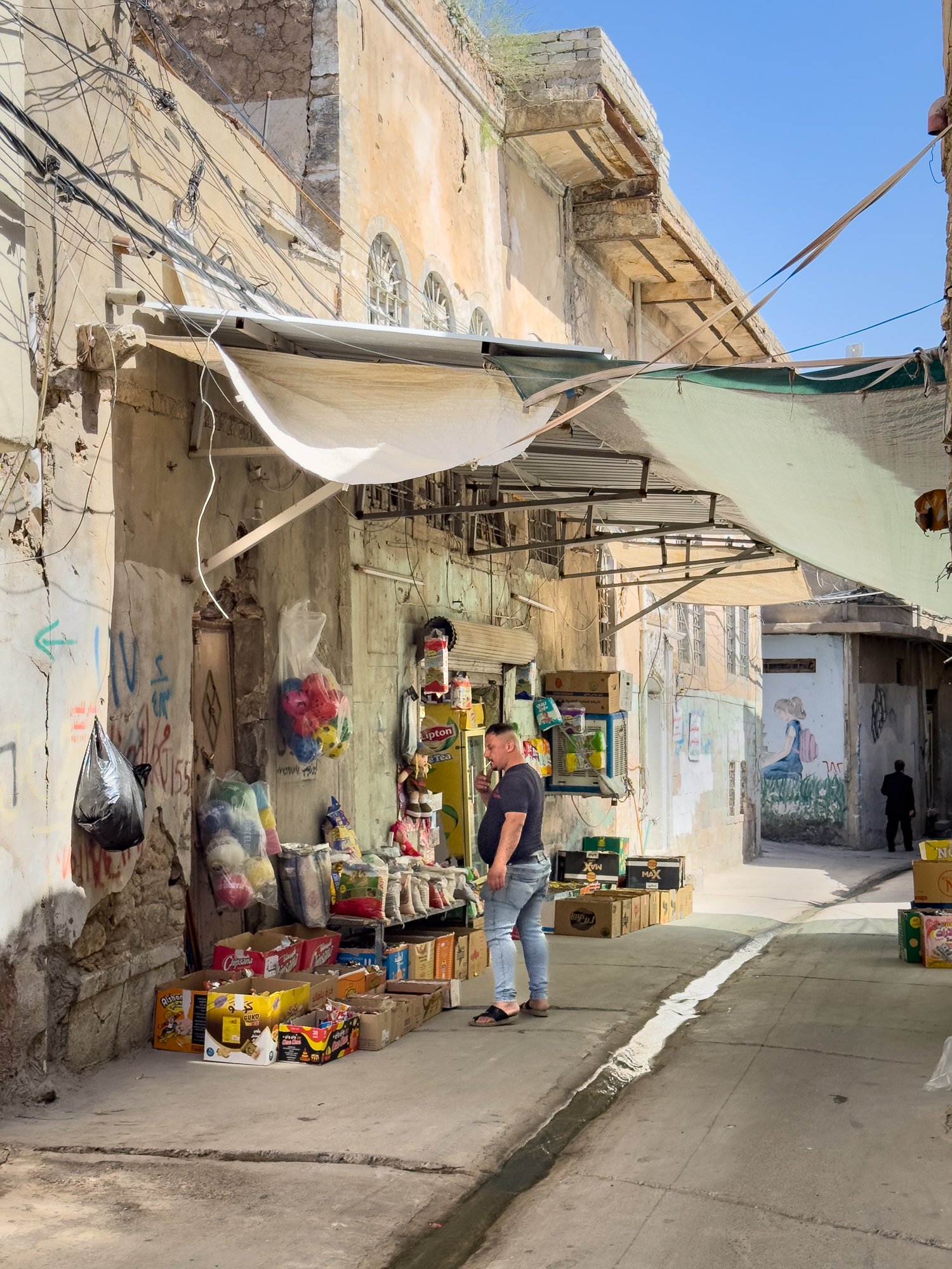 There are very few shops left in Old Mosul.