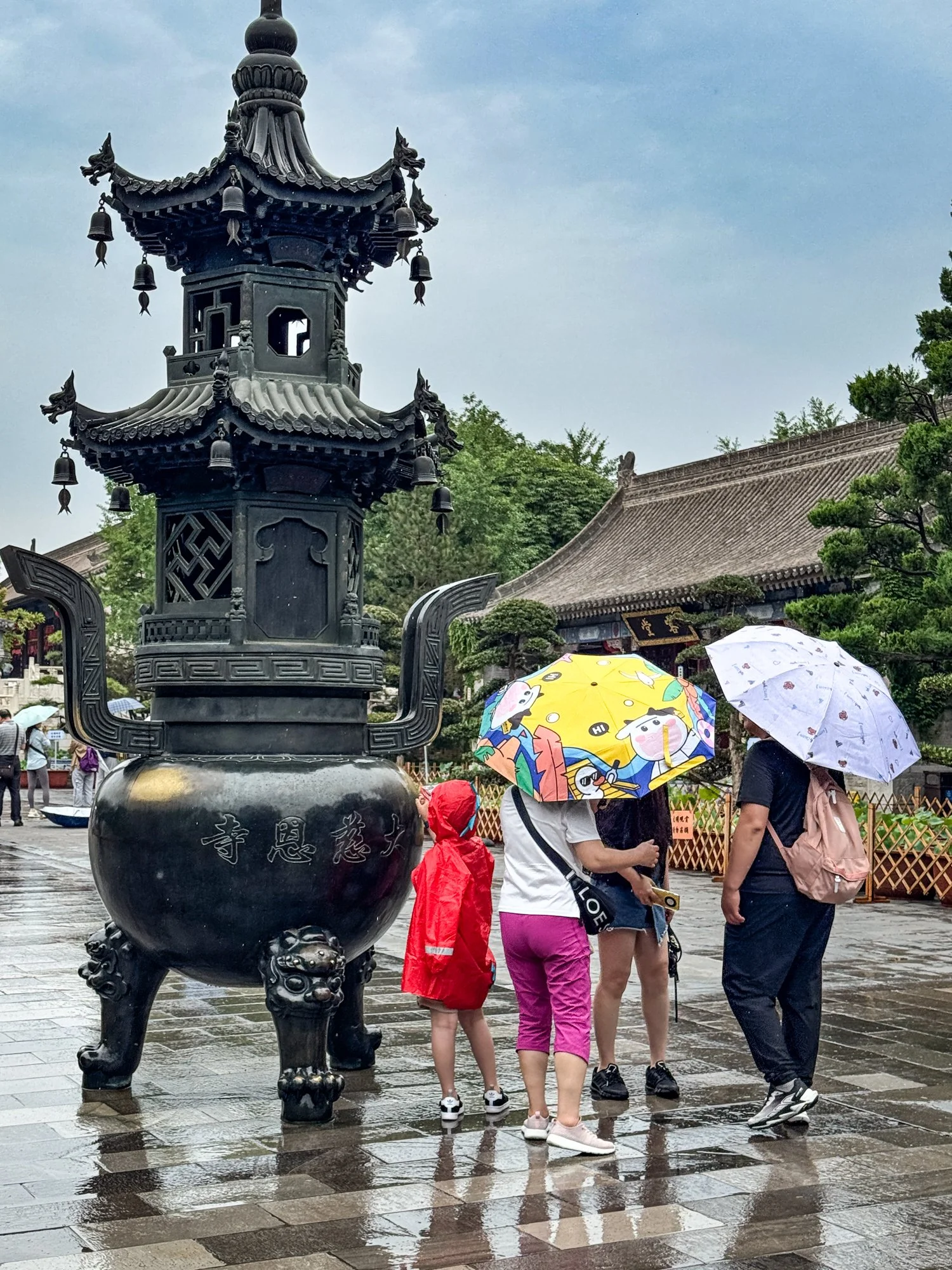 Approaching the Wild Goose Pagoda