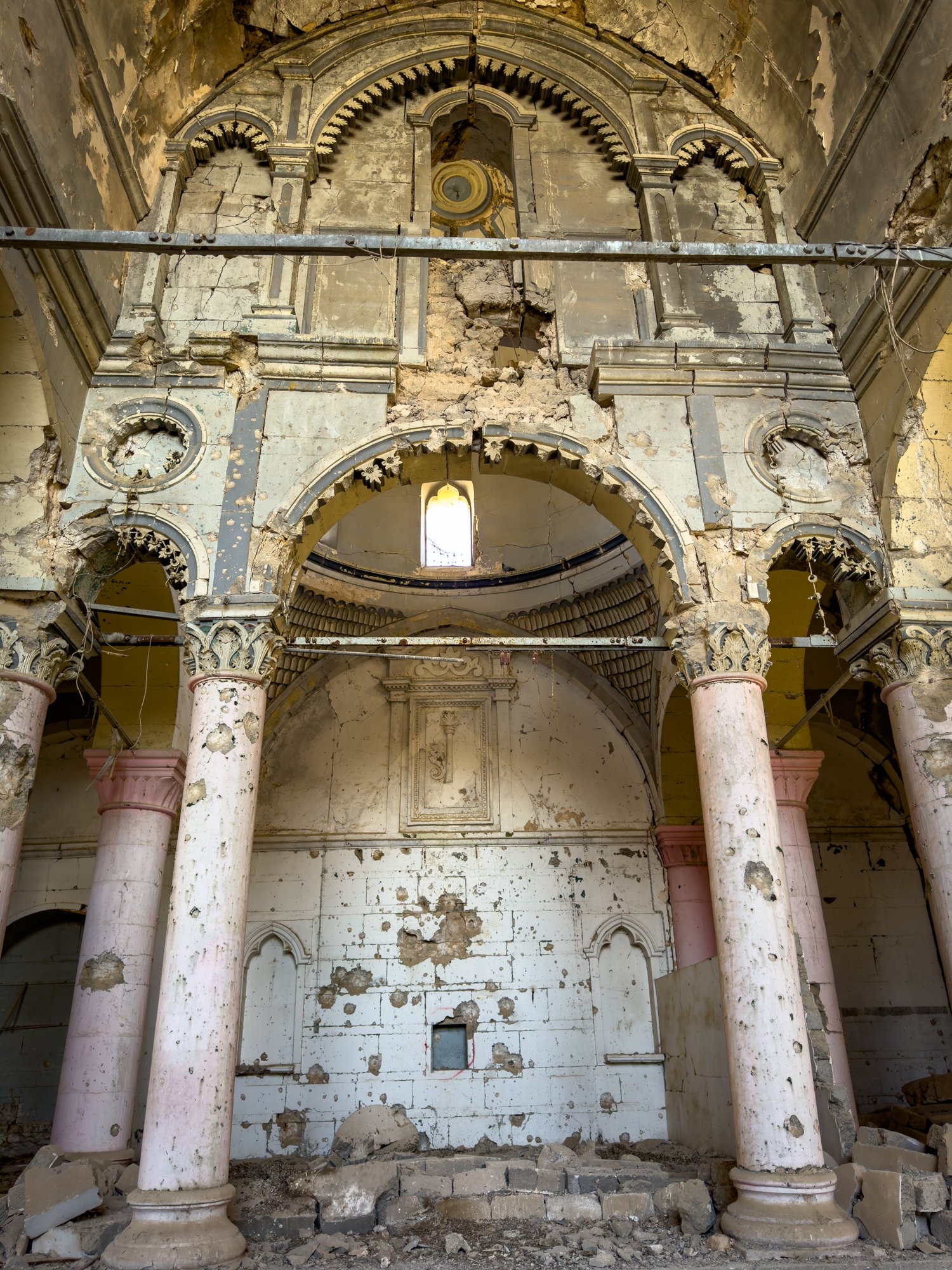 Al-Tahira Church in Mosul, damaged by ISIS is being restored.
