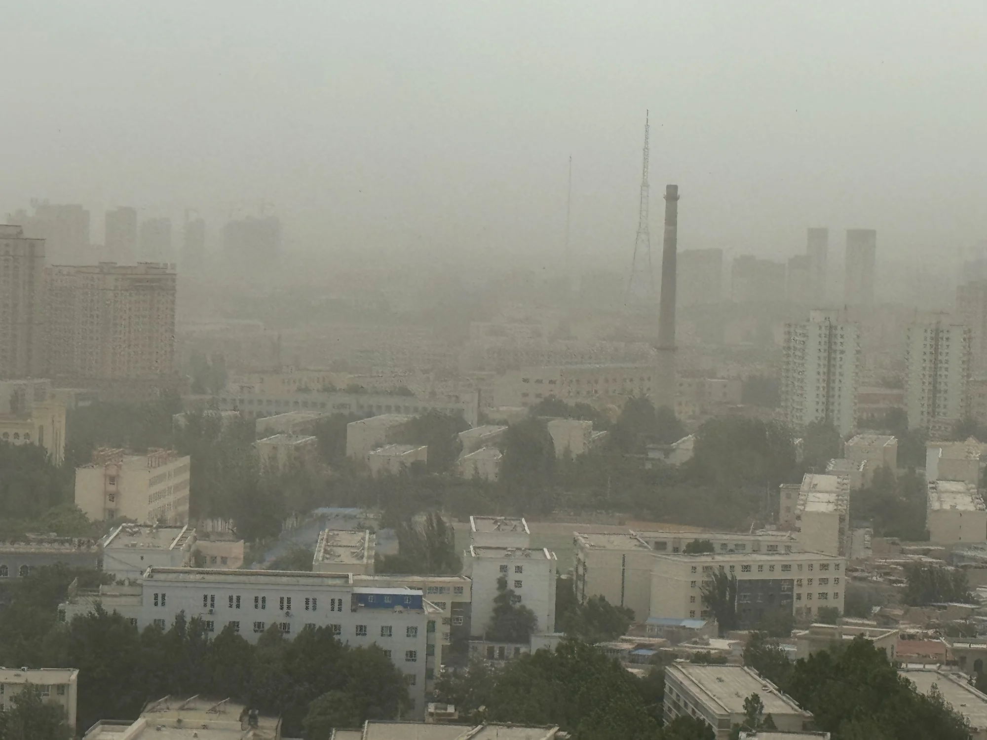 Kashgar in a dust storm