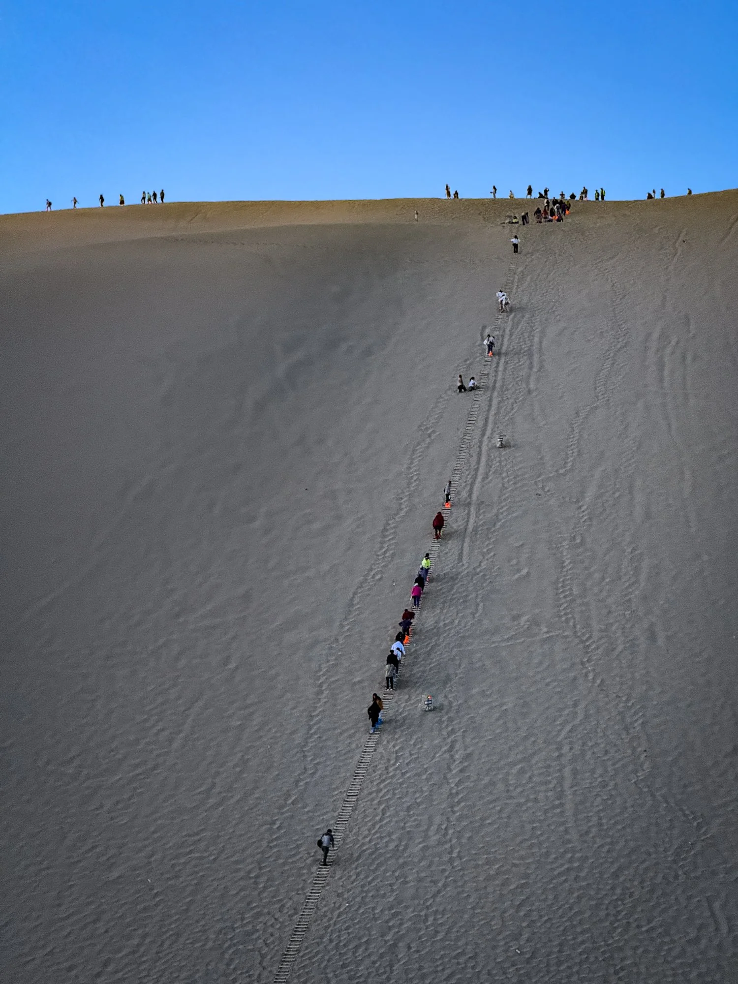 Climbing the Dunes