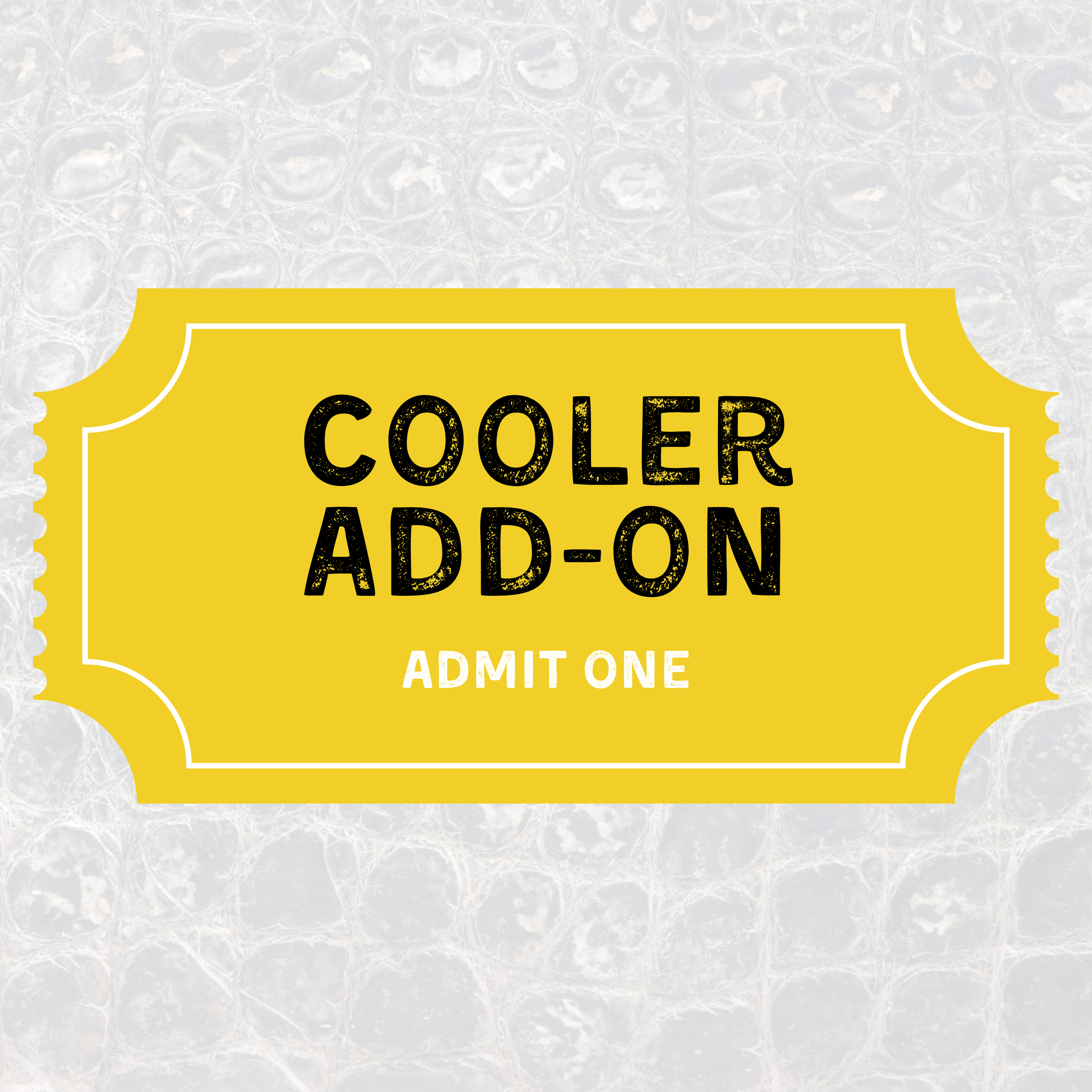 Bring Your Own Cooler