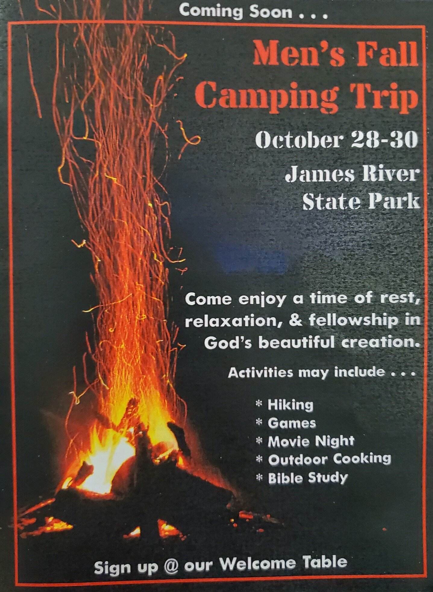 Iron Men's Camping Trip
