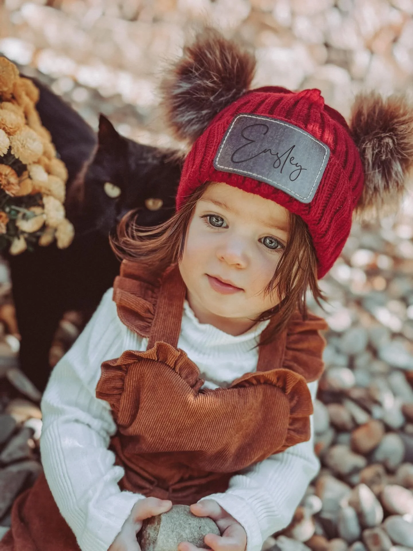 a) She couldn't possibly be any more perfect 🥹
b) Custom Beanies are back with an even lower price! 🍁🍂

Grab yours now in multiple different color &amp; style options by clicking the link in my bio!