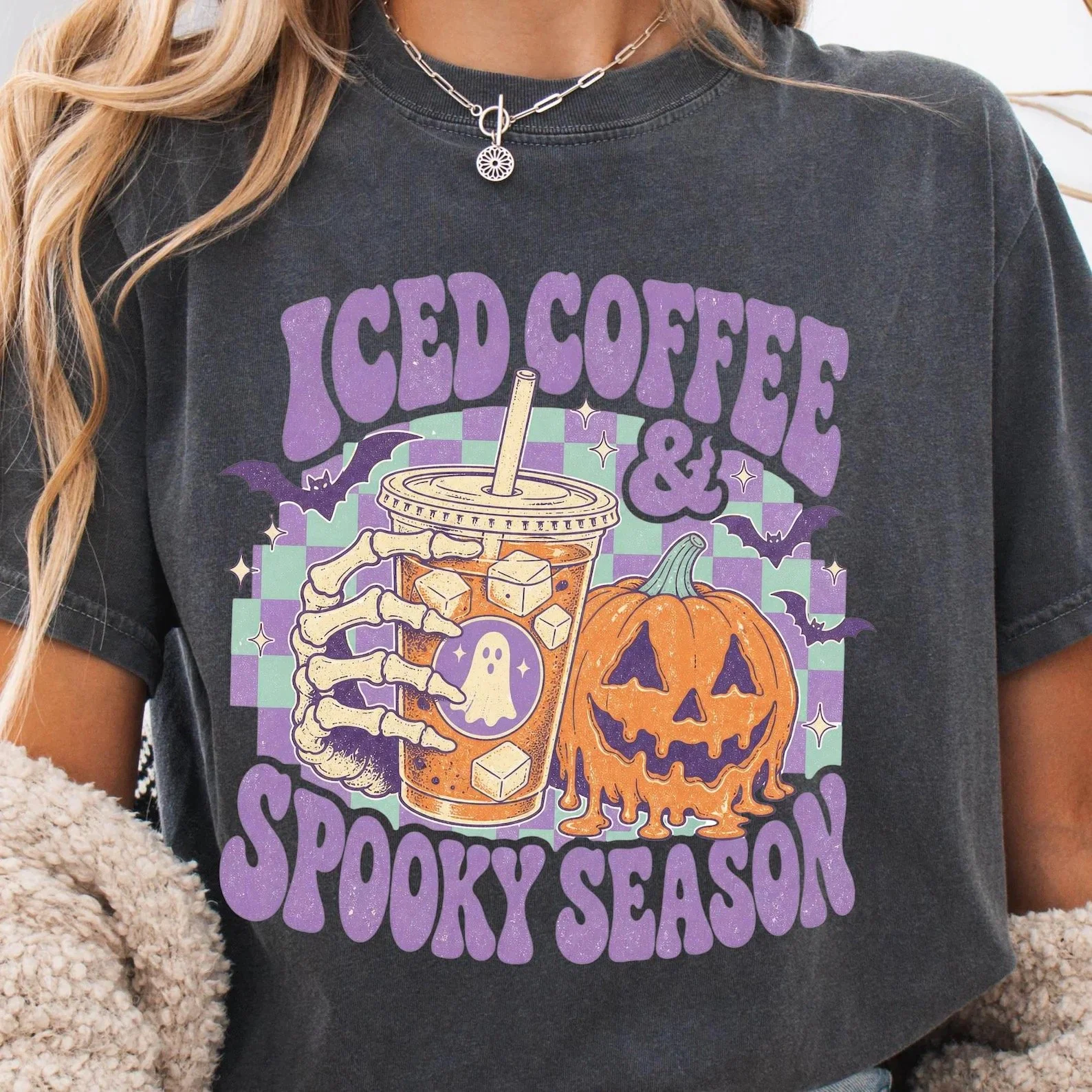 Iced Coffee & Spooky Season