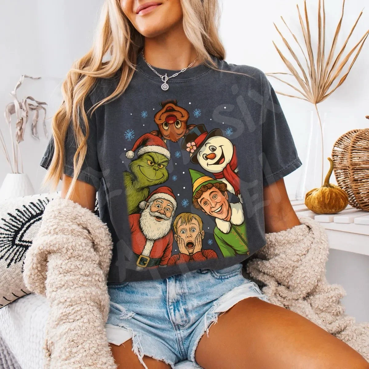 Retro Christmas Characters