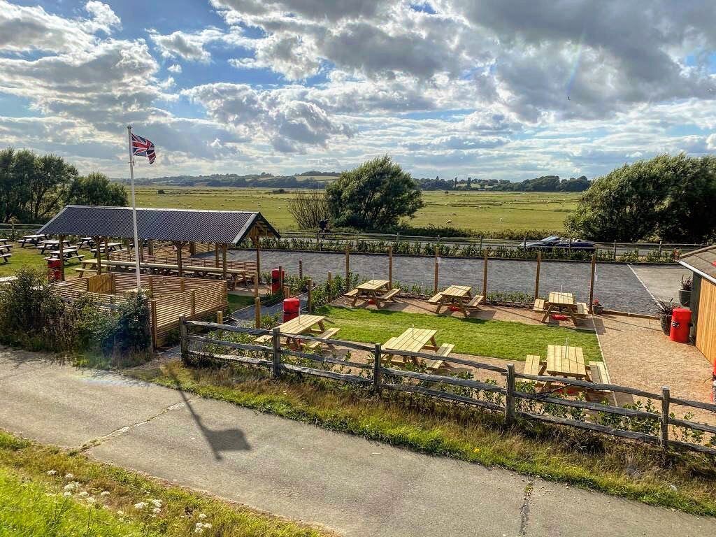 We look forward to being allowed to offer outdoor seating once again from Monday April 12th. #seeyousoon #winchelseabeachcafe #leavenothingbutfootprints