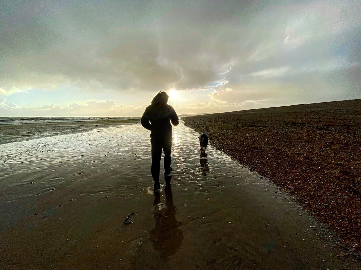 #beachlife #lowtide #takeawalkonthewildside #leavenothingbutfootprints #opendaily @whitecloudcoffee