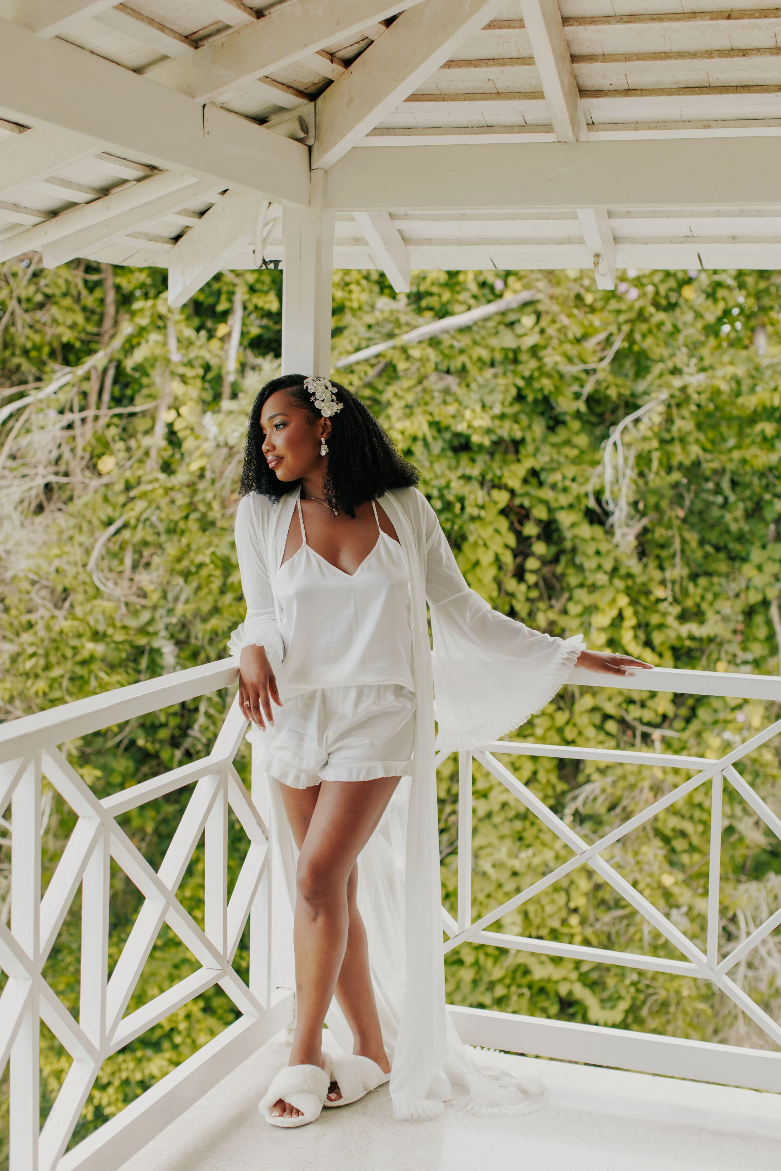 Stress-free bride in Jamaica destination wedding