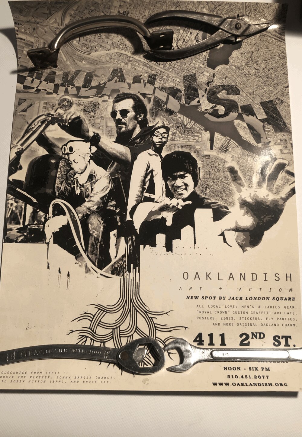 Oaklandish Poster — Botticelli Records
