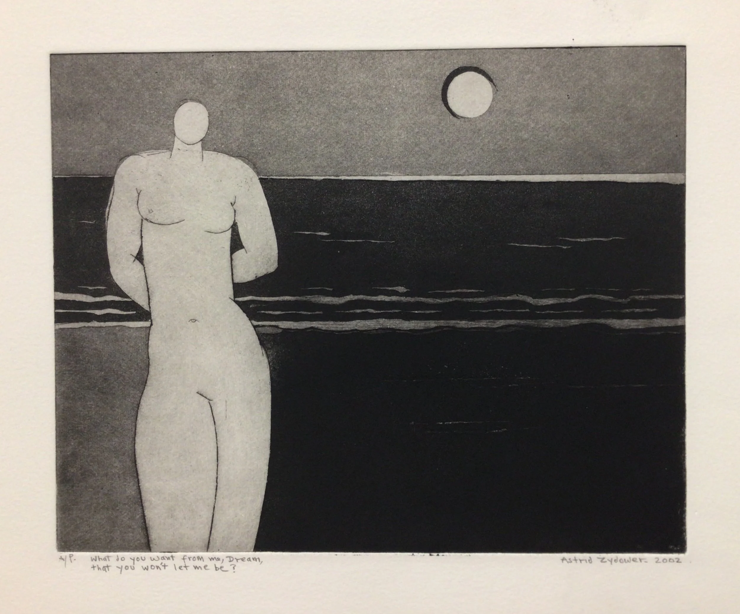 2: Untitled (  ( What do you want from me...)
Etching and Aquatint
Image Size 25x20cm
Signed and Dated 2002
£575
2 Etchings Available
 