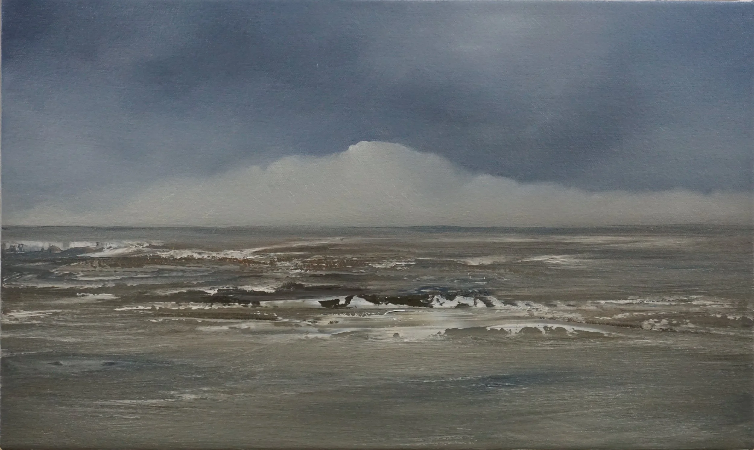 Clouds Slowly Rising
Oil on Canvas
55cm x 34cm