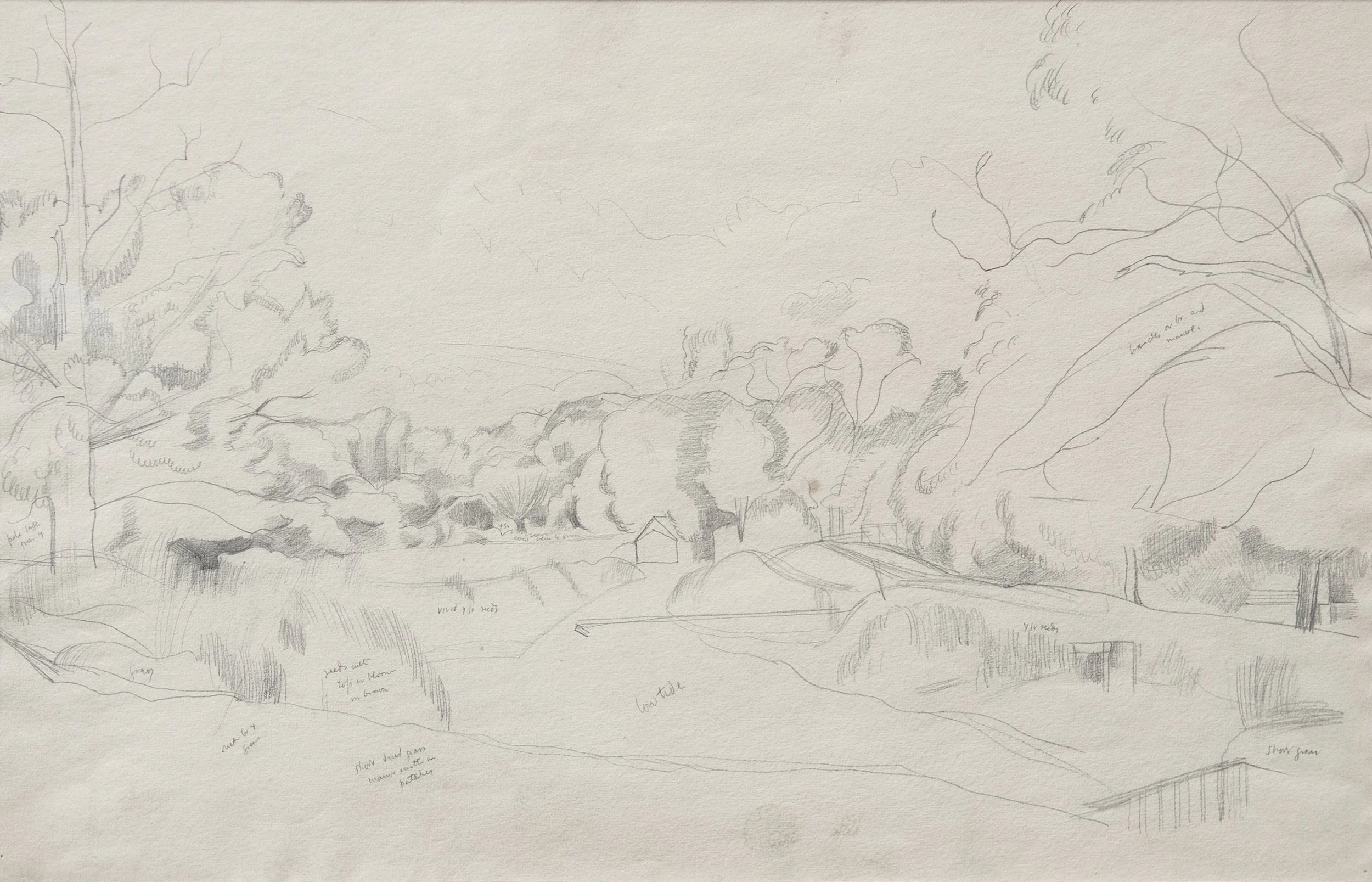 John Nash
Trees by an Estuary