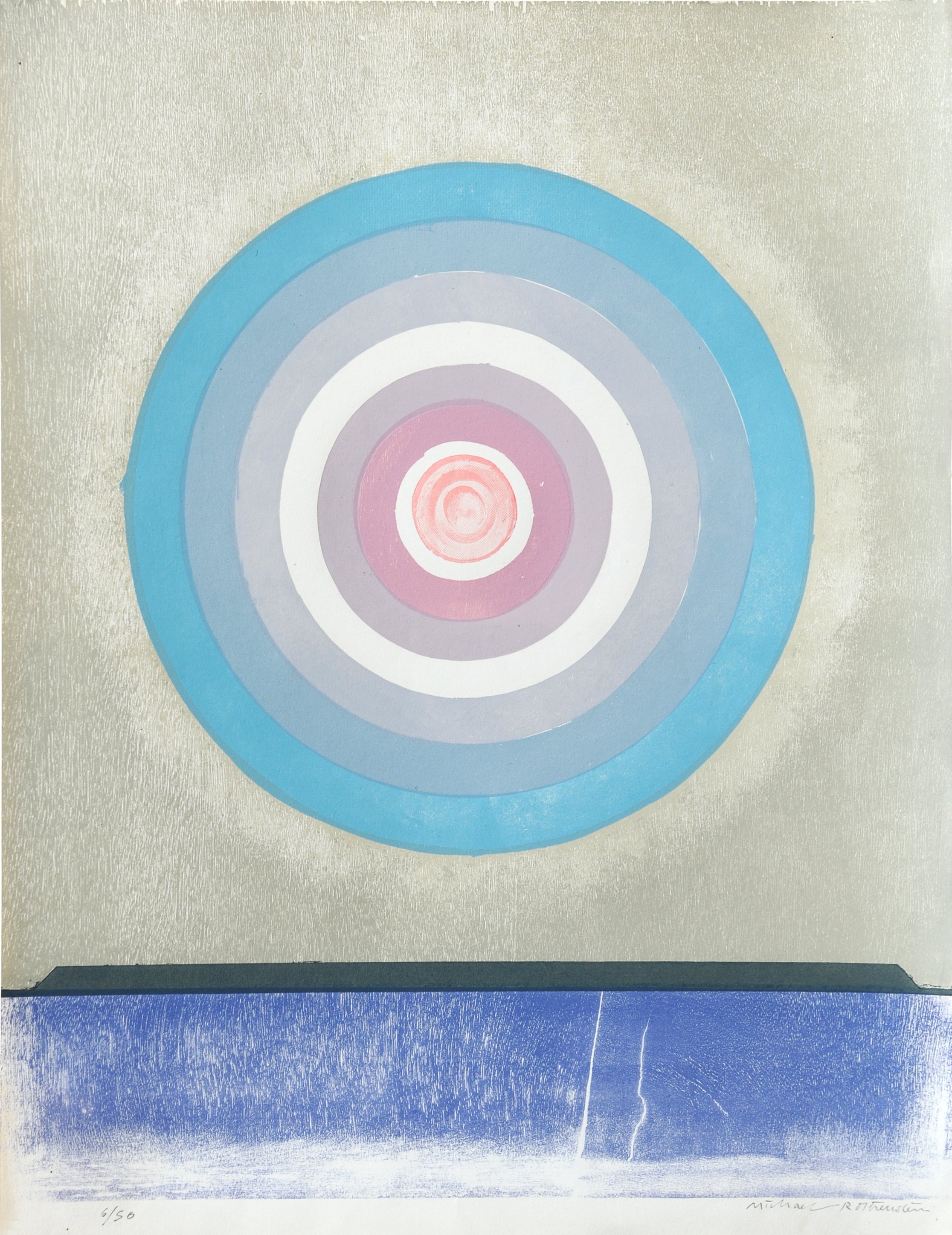 michael-rothenstein-Circle (Blue to Pink, Red Centre).jpg