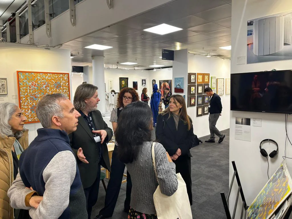 Discussing Julie Goves work