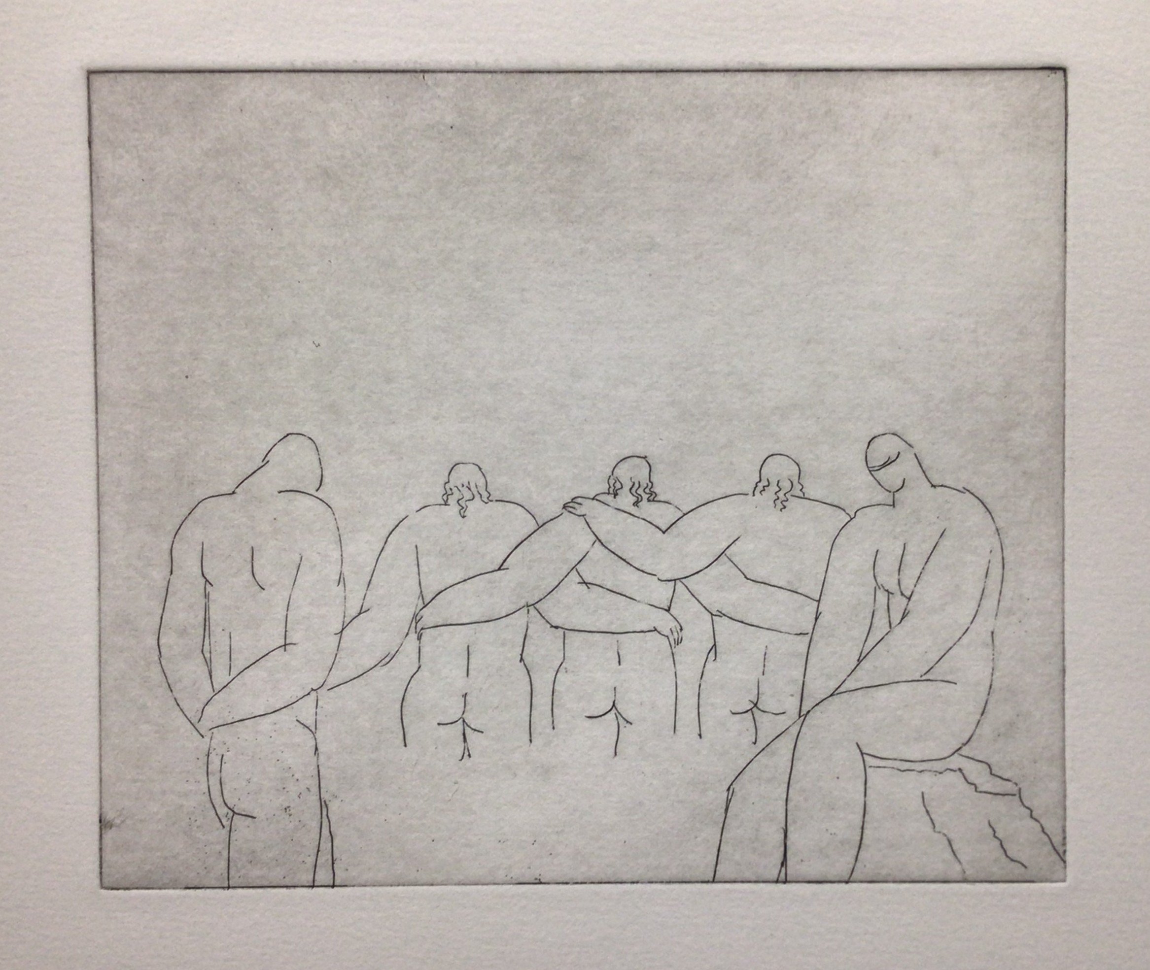 41: Untitled ( Five Figures) 1st State
Etching and Aquatint
Image Size 20x17cm
Unsigned
£425
1 Copy Available