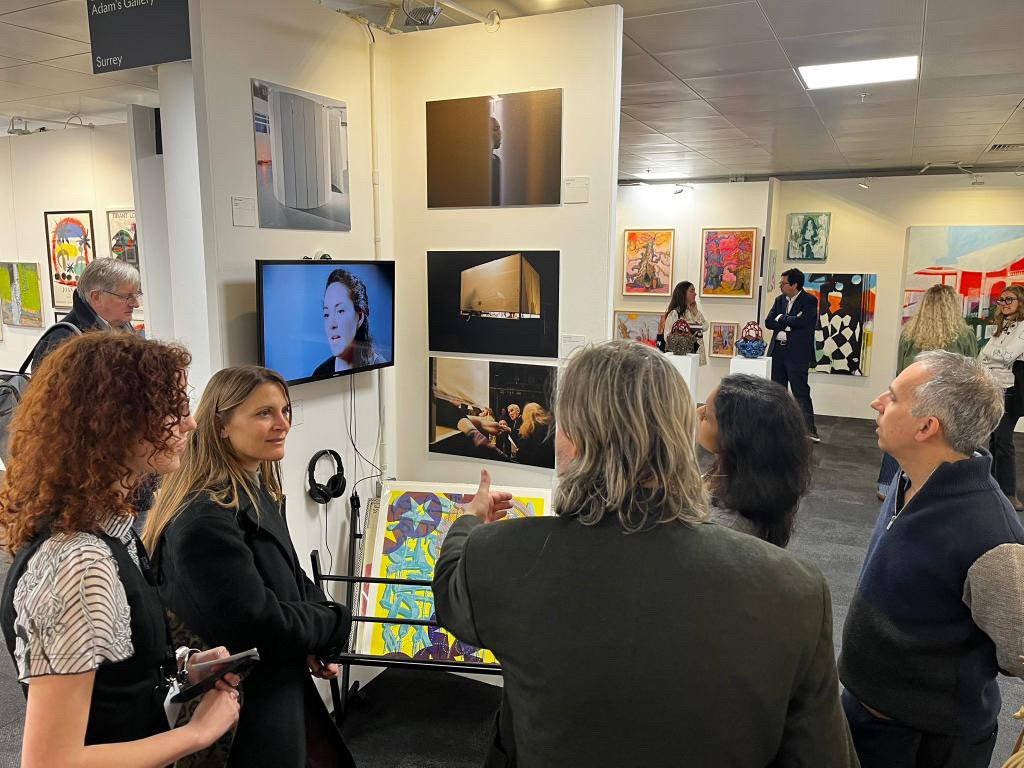 Discussing Julie Goves work