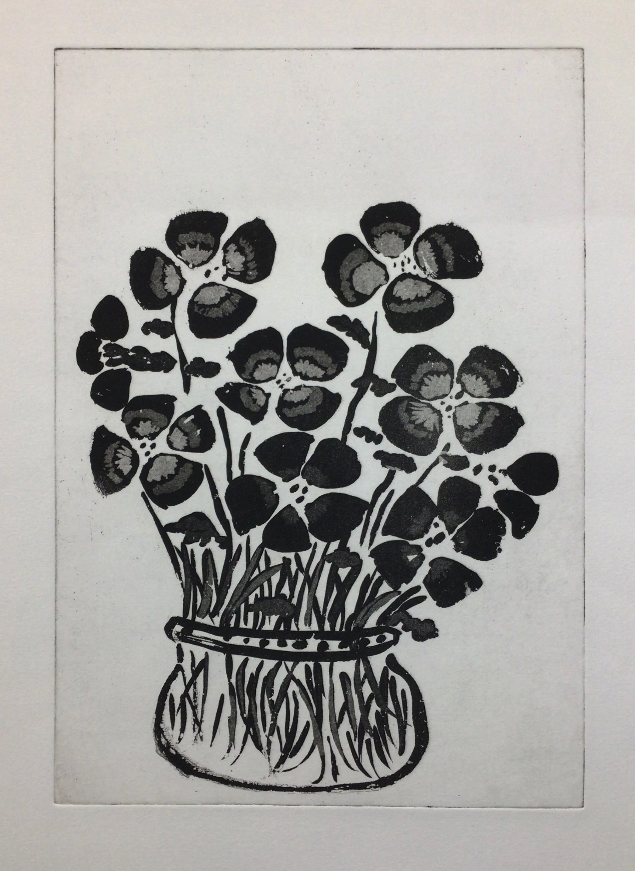 Pansies II
Etching and Aquatint
Image Size 40x28cm
£545 Unframed
